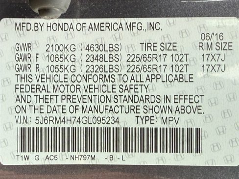 Used 2016 Honda CR-V EX-L image 42