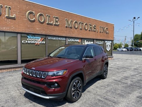 Used 2022 Jeep Compass Limited w/ Sun and Sound Group image 1