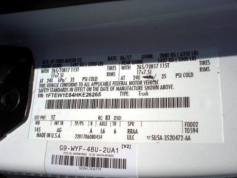 Used 2017 Ford F150 XL w/ XL Power Equipment Group image 27