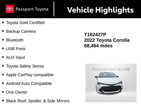 Certified 2022 Toyota Corolla SE w/ SE Preferred Package image 14