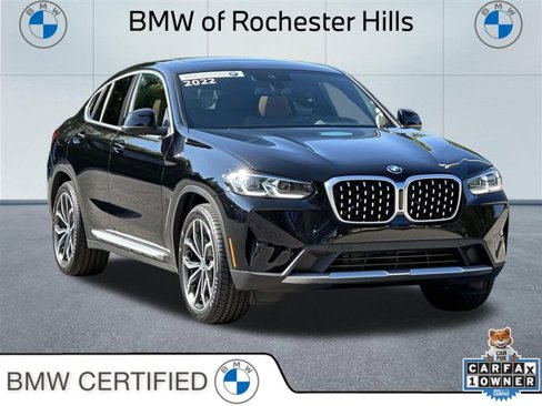 Certified 2022 BMW X4 xDrive30i w/ Premium Package 2 image 1