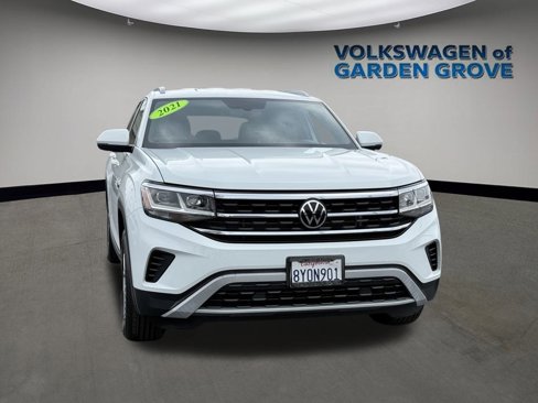 Used 2021 Volkswagen Atlas Cross Sport S w/ Luggage Net & Mats Package image 2