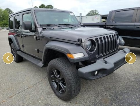 Used 2020 Jeep Wrangler Unlimited Sport image 1