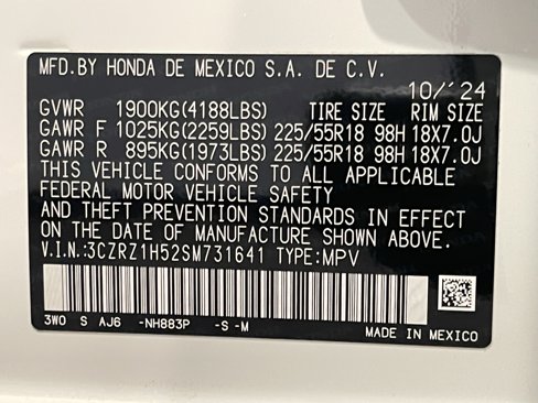 Used 2025 Honda HR-V Sport image 26