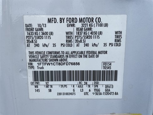 Used 2013 Ford F150 FX2 w/ Luxury Equipment Group image 37