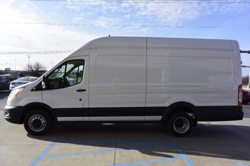 Used 2021 Ford Transit 350 148 High Roof Extended DRW w/ Load Area Protection Package image 1