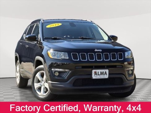 Certified 2019 Jeep Compass Latitude w/ Popular Equipment Group image 1