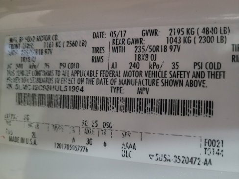 Used 2017 Lincoln MKC Select w/ Select Plus Package image 33