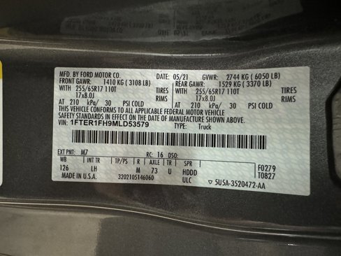 Used 2021 Ford Ranger XLT w/ Equipment Group 301A Mid image 39