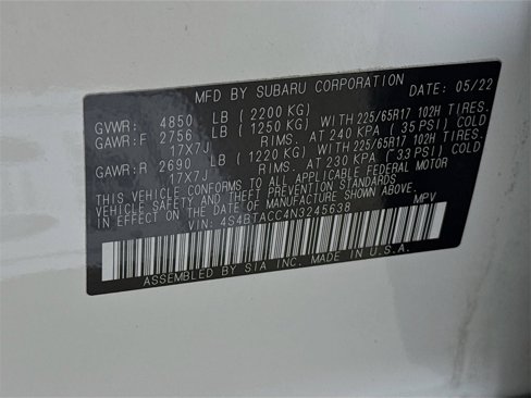 Used 2022 Subaru Outback Premium image 31