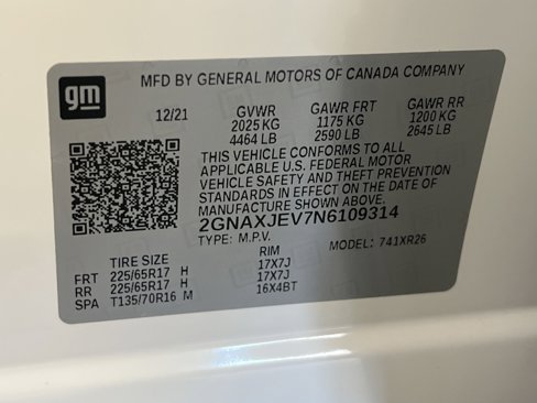 Used 2022 Chevrolet Equinox LT w/ Driver Convenience Package image 32