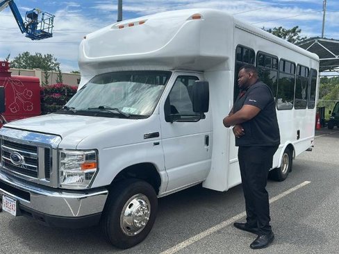 Certified 2017 Ford E-350 and Econoline 350 Super Duty w/ Shuttle Bus Prep Package image 1