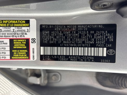 Used 2020 Toyota Camry XSE image 20