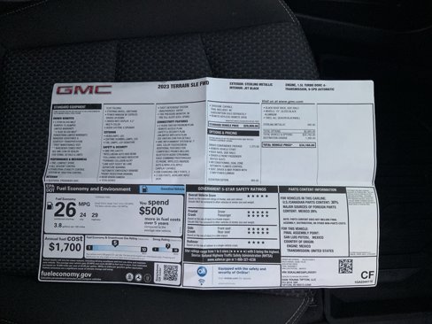 Certified 2023 GMC Terrain SLE w/ Driver Convenience Package image 17