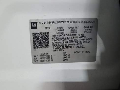 Used 2020 Chevrolet Trax LT w/ LT Convenience Package image 33