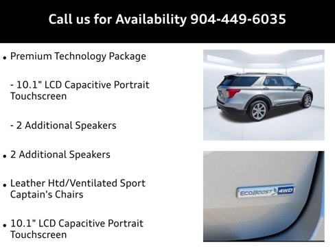 Used 2020 Ford Explorer Platinum w/ Premium Technology Package image 17