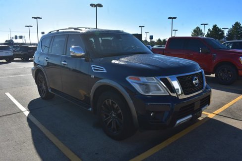 Used 2017 Nissan Armada Platinum w/ Captain Seat Package image 3