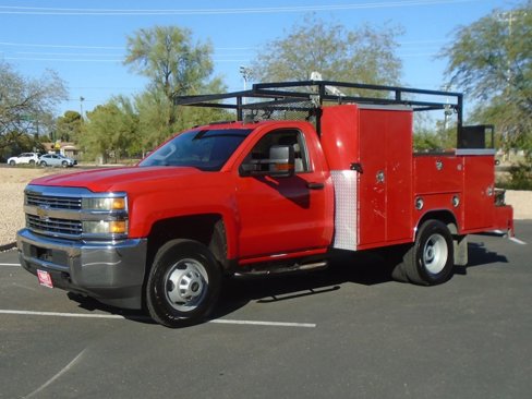 Used 2015 Chevrolet Silverado 3500 W/T w/ WT Convenience Package image 1