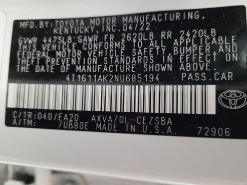 Used 2022 Toyota Camry SE image 33