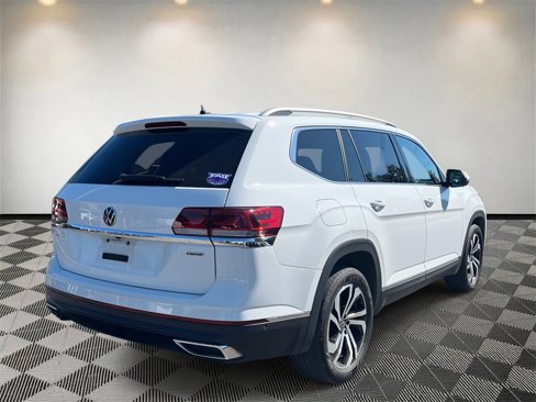 Used 2021 Volkswagen Atlas SEL Premium image 3