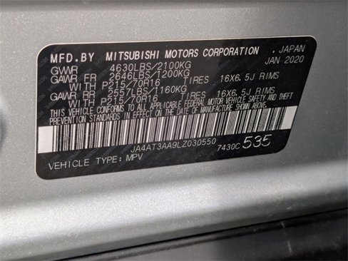 Used 2020 Mitsubishi Eclipse Cross ES image 32