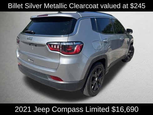 Used 2021 Jeep Compass Limited image 3