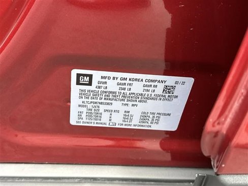 Certified 2022 Chevrolet Trax LT w/ LT Convenience Package image 33