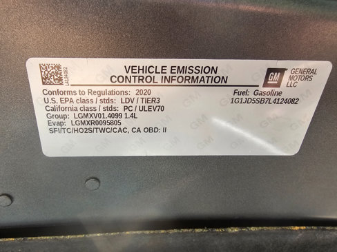 Used 2020 Chevrolet Sonic LT w/ Convenience Package image 28