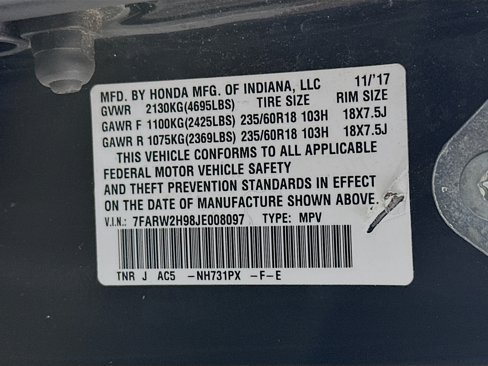 Used 2018 Honda CR-V Touring image 31