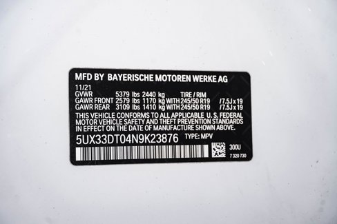 Used 2022 BMW X4 xDrive30i image 30