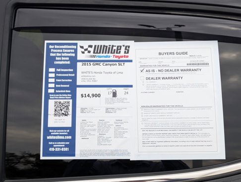 Used 2015 GMC Canyon SLT image 33