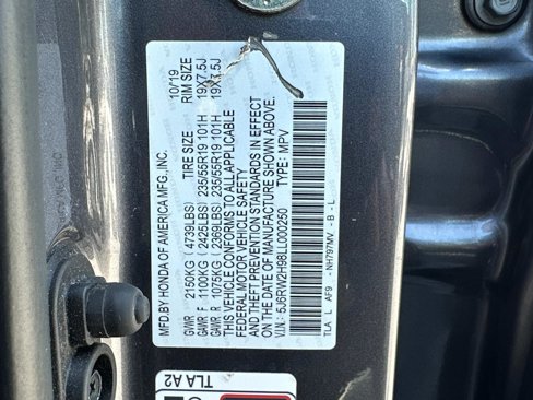Used 2020 Honda CR-V Touring image 31