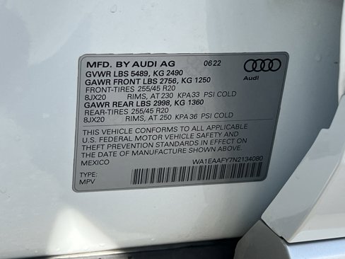 Used 2022 Audi Q5 2.0T Premium Plus w/ Premium Plus Package image 25