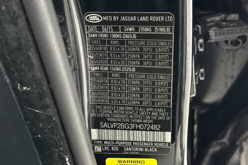 Used 2015 Land Rover Range Rover Evoque Pure Plus image 18