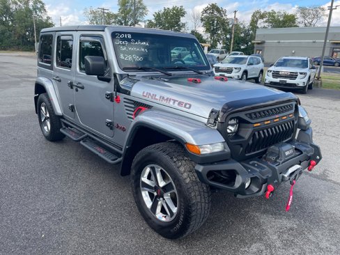 Used 2018 Jeep Wrangler Unlimited Sahara image 5