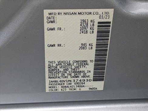Used 2023 Nissan Altima 2.5 SV image 22