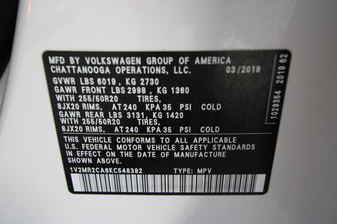 Used 2019 Volkswagen Atlas SEL image 46