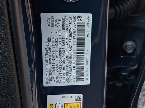Certified 2025 Honda Civic Sport image 30