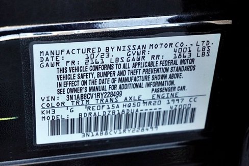 Used 2024 Nissan Sentra SV image 31