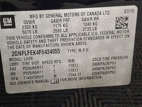 Used 2015 Chevrolet Equinox LT w/ Driver Convenience Package image 26
