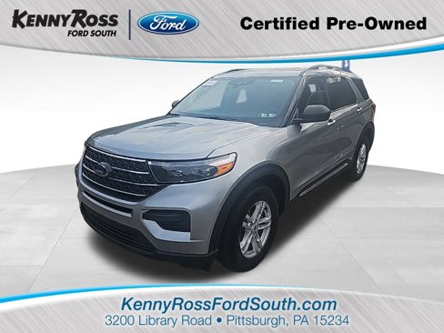 Certified 2022 Ford Explorer XLT w/ Class IV Trailer Tow Package image 1