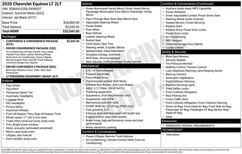 Used 2020 Chevrolet Equinox LT image 31