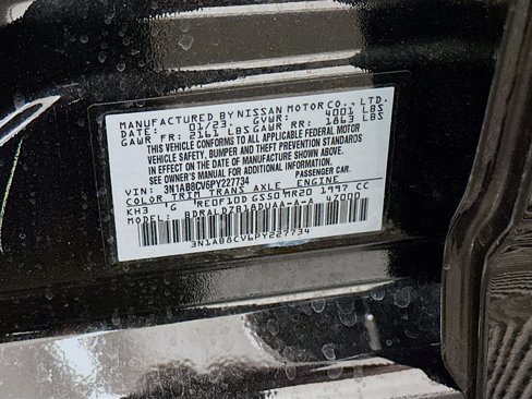 Used 2023 Nissan Sentra SV w/ All-Weather Package image 12