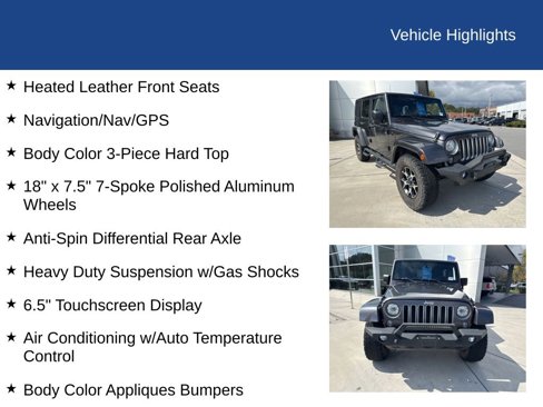Used 2017 Jeep Wrangler Unlimited Sahara w/ Dual Top Group image 28
