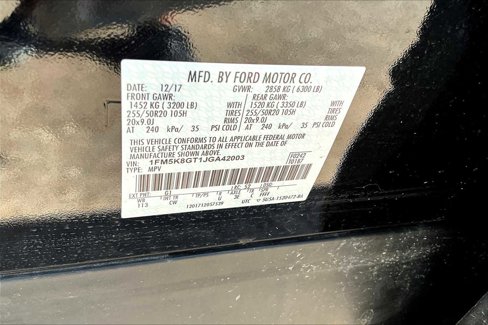 Used 2018 Ford Explorer Sport w/ Equipment Group 401A image 29