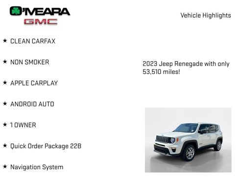 Used 2023 Jeep Renegade Latitude image 7