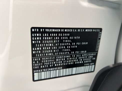Used 2022 Volkswagen Taos S image 43