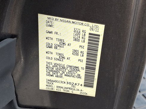 Used 2012 Nissan Titan PRO-4X w/ Pro-4x Premium Utility Pkg image 27