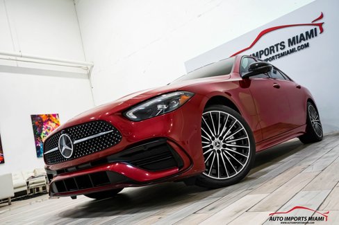 Used 2024 Mercedes-Benz C 300 Sport w/ AMG Line w/ Night Package image 9