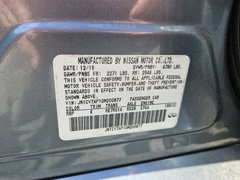 Certified 2016 INFINITI Q50 Premium w/ Driver Assistance Package image 31